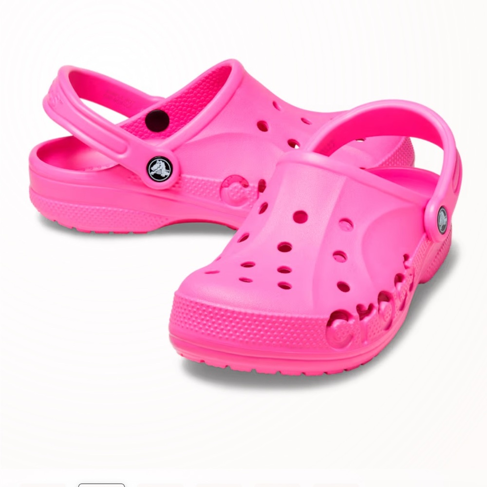 CROCS Baya Clogs- Bright Pink - Picture 4 of 6